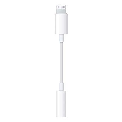 Apple Adaptateur Lightning pour écouteurs 3,5 mm Paquet Unique Blanc - Publicité Apple Adaptateur Lightning pour écouteurs 3,5 mm Paquet Unique Blanc - Publicité