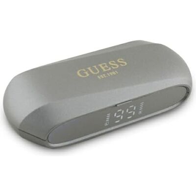 Guess Casque Bluetooth Gris Argenté - ENC TWS Écouteurs sans fil - Publicité Guess Casque Bluetooth Gris Argenté - ENC TWS Écouteurs sans fil - Publicité
