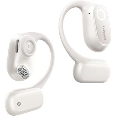 Baseus Bowie MF1 Casque Bluetooth Ouvert Acoustique Dirigé Basses Puissantes Ultra Léger IPX4 Étanche Microphones ENC Écouteurs sans Fil Bluetooth 5.4 pour Course à Pied Entraînement Fitness - Publicité Baseus Bowie MF1 Casque Bluetooth Ouvert Acoustique Dirigé Basses Puissantes Ultra Léger IPX4 Étanche Microphones ENC Écouteurs sans Fil Bluetooth 5.4 pour Course à Pied Entraînement Fitness - Publicité