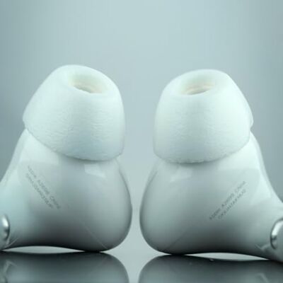 Comply TrueGrip Max Embouts de Rechange en Mousse à mémoire de Forme Premium pour Apple AirPods Pro (1 & 2 générations) Technologie SmartSkin™ Blanc, Taille L, 1 Paire - Publicité Comply TrueGrip Max Embouts de Rechange en Mousse à mémoire de Forme Premium pour Apple AirPods Pro (1 & 2 générations) Technologie SmartSkin™ Blanc, Taille L, 1 Paire - Publicité