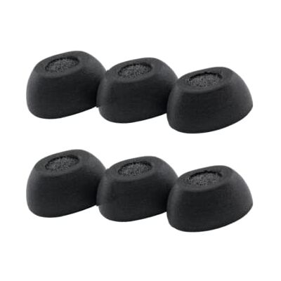 Comply Lot de 3 Paires d'embouts en Mousse à mémoire de Forme pour 1More Evo, Huawei Freebuds Pro 2, JBL Live Pro 2, JBL Quantum TWS Noir - Publicité Comply Lot de 3 Paires d'embouts en Mousse à mémoire de Forme pour 1More Evo, Huawei Freebuds Pro 2, JBL Live Pro 2, JBL Quantum TWS Noir - Publicité