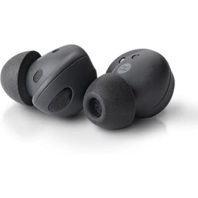 Comply Embouts de Rechange en Mousse à mémoire de Forme conçus pour Samsung Galaxy Buds2 Pro Confort Ultime, Ajustement sûr, Isolation sonore supérieure Antidérapant, empêche Les Chutes, Noir - Publicité Comply Embouts de Rechange en Mousse à mémoire de Forme conçus pour Samsung Galaxy Buds2 Pro Confort Ultime, Ajustement sûr, Isolation sonore supérieure Antidérapant, empêche Les Chutes, Noir - Publicité