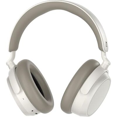 Sennheiser ACCENTUM Plus Wireless Casque Bluetooth Audio haute qualité avec fonction de charge rapide, 50 h d’autonomie de la batterie et ANC hybride adaptatif Blanc - Publicité Sennheiser ACCENTUM Plus Wireless Casque Bluetooth Audio haute qualité avec fonction de charge rapide, 50 h d’autonomie de la batterie et ANC hybride adaptatif Blanc - Publicité