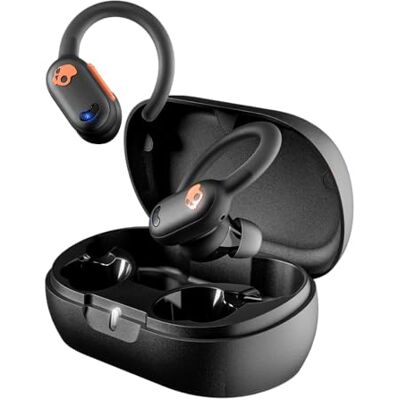 Skullcandy Push ANC Active in-Ear Wireless Earbuds, 58 HR Battery, IP67 Waterproof, Wireless Charging, Microphone, Works with iPhone Android and Bluetooth Devices True Black/Orange - Publicité Skullcandy Push ANC Active in-Ear Wireless Earbuds, 58 HR Battery, IP67 Waterproof, Wireless Charging, Microphone, Works with iPhone Android and Bluetooth Devices True Black/Orange - Publicité