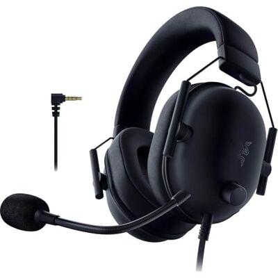 Razer BlackShark V2 X Xbox Gaming Headset: 50mm Drivers Cardioid Mic Lightweight Comfortable, Noise Isolating Earcups for Xbox Series X, Series S, PS5, PC, Switch Via 3.5mm Audio Jack Black - Publicité Razer BlackShark V2 X Xbox Gaming Headset: 50mm Drivers Cardioid Mic Lightweight Comfortable, Noise Isolating Earcups for Xbox Series X, Series S, PS5, PC, Switch Via 3.5mm Audio Jack Black - Publicité