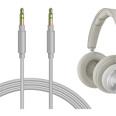 GEEKRIA Câble audio compatible avec les casques Bang & Olufsen HX, H95, Portal, H9 3rd Gen, H9i, H8i, H9, H8, H7, H6, H4 et H2, câble stéréo de rechange 3,5 mm vers 3,5 mm (1,2 m) - Publicité GEEKRIA Câble audio compatible avec les casques Bang & Olufsen HX, H95, Portal, H9 3rd Gen, H9i, H8i, H9, H8, H7, H6, H4 et H2, câble stéréo de rechange 3,5 mm vers 3,5 mm (1,2 m) - Publicité