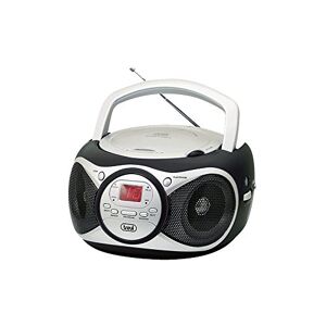 Trevi CD 512 Lecteur CD Portable avec Radio et AUX-in, Noir - Publicité
