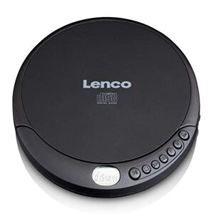 Lenco CD-010 Lecteur CD Portable Walkman Diskman CD Walkman Avec écouteurs et câble de chargement Micro USB Noir - Publicité