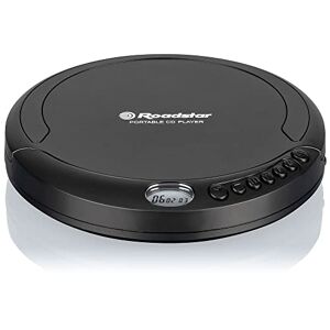 Roadstar PCD-435NCD/BK Discman, Lecteur CD, CDA, CD-R, CD-RW, Portable avec Écouteurs Inclus, sans Fil, Écran LCD, Piles, Noir - Publicité