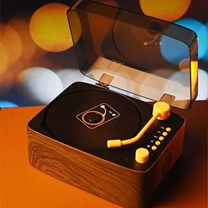 Cuifati Lecteur CD Vintage avec Bluetooth, Lecteurs CD pour la Maison, Lecteur CD Bluetooth avec Son Stéréo Hi-FI, Télécommande, Radio FM MP3 Prise Casque Entrée AUX Sortie - Publicité