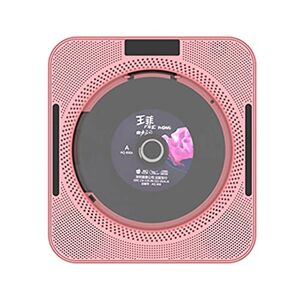 ERYUE Lecteur CD, YHS-08C Lecteur CD Portable Lecteur de Musique CD Mural Lecteur de Musique CD télécommande Bluetooth Radio FM Haut-Parleur HiFi avec écran LED USB 3.5mm - Publicité