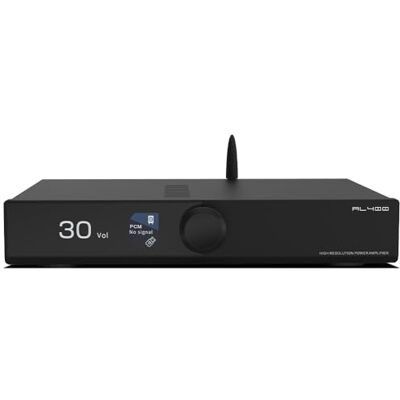 S.M.S.L SMSL AL400 DAC,Amplificateur de puissance,Amplificateur de puissance phono,puce TPA3255 Amp CS43131,modes de filtre basse passe/5 à 4 étapes compatibles avec les cartouches phono MM/MC (Noir) - Publicité S.M.S.L SMSL AL400 DAC,Amplificateur de puissance,Amplificateur de puissance phono,puce TPA3255 Amp CS43131,modes de filtre basse passe/5 à 4 étapes compatibles avec les cartouches phono MM/MC (Noir) - Publicité