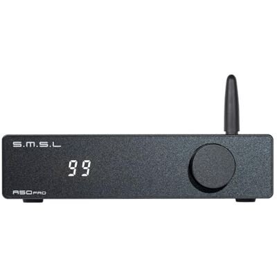 S.M.S.L A50 PRO Amplificateur Hi-Fi 2.1 canaux, filtre passe-bas/passe-haut, puce Infineon MA12070P, Bluetooth 5.0/USB/HDMI/AUX, caisson de basse passif avec volume réglable - Publicité S.M.S.L A50 PRO Amplificateur Hi-Fi 2.1 canaux, filtre passe-bas/passe-haut, puce Infineon MA12070P, Bluetooth 5.0/USB/HDMI/AUX, caisson de basse passif avec volume réglable - Publicité