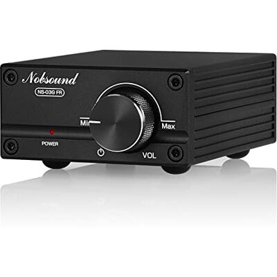 Nobsound 100W Amplificateur de puissance mono HiFi Mini amplificateur audio numérique de classe D avec alimentation - Publicité Nobsound 100W Amplificateur de puissance mono HiFi Mini amplificateur audio numérique de classe D avec alimentation - Publicité