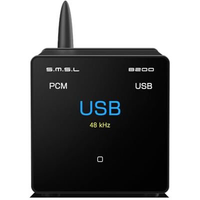 S.M.S.L B200 Hi-Res Digital Audio DAC Bluetooth 5.1/Entrée USB Audiophile Récepteur audio Bluetooth et amplificateur DAC Titre/Affichage d'artiste Écran 2,3" Récepteur audio stéréo Hi-Fi Sortie - Publicité S.M.S.L B200 Hi-Res Digital Audio DAC Bluetooth 5.1/Entrée USB Audiophile Récepteur audio Bluetooth et amplificateur DAC Titre/Affichage d'artiste Écran 2,3" Récepteur audio stéréo Hi-Fi Sortie - Publicité