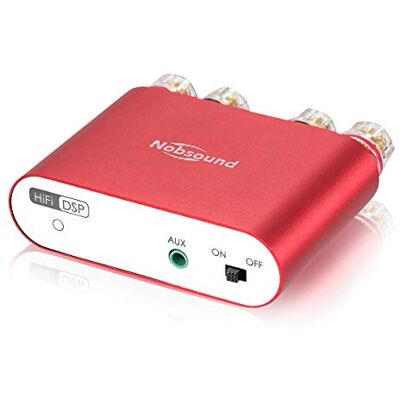 Nobsound Mini-amplificateur numérique NS-10G Pro Hi-Fi DSP 100 W Avec système bluetooth 4.2 Audio stéréo à 2 canaux Pour une utilisation à domicile - Publicité Nobsound Mini-amplificateur numérique NS-10G Pro Hi-Fi DSP 100 W Avec système bluetooth 4.2 Audio stéréo à 2 canaux Pour une utilisation à domicile - Publicité