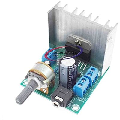 Sun Module amplificateur 2.0 double canal Tda7266 12 V AC/DC HiFi - Publicité Sun Module amplificateur 2.0 double canal Tda7266 12 V AC/DC HiFi - Publicité