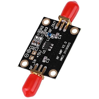 Walfront Module Amplificateur LNA Faible Bruit Large Bande 0.01-4GHZ Gain Elevé 21dB pour Radio Amateurs RTL SDR - Publicité Walfront Module Amplificateur LNA Faible Bruit Large Bande 0.01-4GHZ Gain Elevé 21dB pour Radio Amateurs RTL SDR - Publicité