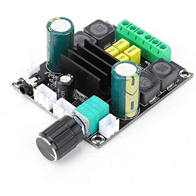 Walfront Dual Channel Digital Amplifier Board, Module d'amplificateur de puissance audio TPA3116D2 2x100W 12-24V pour la sollicitation de magasins Home Theater Square Speakers DIY - Publicité Walfront Dual Channel Digital Amplifier Board, Module d'amplificateur de puissance audio TPA3116D2 2x100W 12-24V pour la sollicitation de magasins Home Theater Square Speakers DIY - Publicité