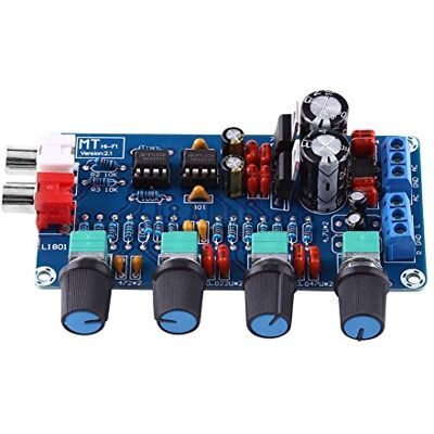 Walfront Module Amplificateur HiFi NE5532 Préamplificateur Réglage Tonalité Contrôle Volume Carte Audio Stéréo Préampli Bass Aigu Gain Son Haute Fidélité - Publicité Walfront Module Amplificateur HiFi NE5532 Préamplificateur Réglage Tonalité Contrôle Volume Carte Audio Stéréo Préampli Bass Aigu Gain Son Haute Fidélité - Publicité