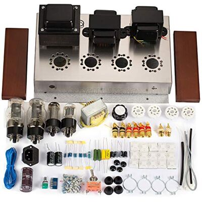 Nobsound Class A Amplificateur à lampes 6n9p & 6L6GCR Tube Amp Amplificateur stéréo DIY KIT HiFi 2.0 Canaux Ensemble de montage d'amplificateur à valve 7 W x2 - Publicité Nobsound Class A Amplificateur à lampes 6n9p & 6L6GCR Tube Amp Amplificateur stéréo DIY KIT HiFi 2.0 Canaux Ensemble de montage d'amplificateur à valve 7 W x2 - Publicité