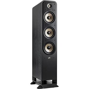 Polk Audio Signature Elite ES60 Enceinte Colonne Hi-FI Haute résolution pour Le Home cinéma, certifiée Hi-Res, Compatible avec Dolby Atmos et DTS:X (pièce), Noir - Publicité