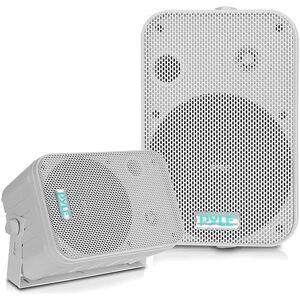 Pyle Home Enceinte d’Extérieur 500W, Paire d’Enceintes Imperméables, Haut Parleur étanche Montée au Mur/Plafond, Utilisation dans la Piscine, Le Patio, l'Intérieur, Blanc - Publicité Pyle Home Enceinte d’Extérieur 500W, Paire d’Enceintes Imperméables, Haut Parleur étanche Montée au Mur/Plafond, Utilisation dans la Piscine, Le Patio, l'Intérieur, Blanc - Publicité