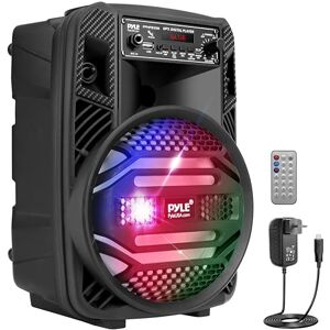 Pyle Enceinte Portable, Enceinte Bluetooth, 300W, Utilisation Intérieur/Extérieur, Haut Parleur Sono avec Caisson de Basses, Tweeter, Entrée Microphone, Lumières de Fête, USB, Radio, Télécommande - Publicité Pyle Enceinte Portable, Enceinte Bluetooth, 300W, Utilisation Intérieur/Extérieur, Haut Parleur Sono avec Caisson de Basses, Tweeter, Entrée Microphone, Lumières de Fête, USB, Radio, Télécommande - Publicité