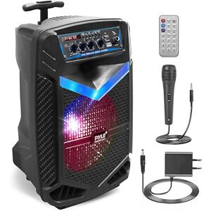 NOBU JAPAN 400 W Haut-parleur Bluetooth sans fil - Système PA portable avec subwoofer de 8 pouces - Publicité NOBU JAPAN 400 W Haut-parleur Bluetooth sans fil - Système PA portable avec subwoofer de 8 pouces - Publicité