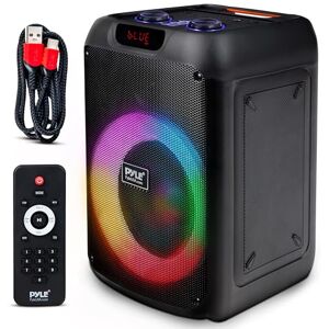 Pyle Enceinte Bluetooth Portable 40 cm – Haut-Parleur Puissant avec LED RGB Woofer Grand Format TWS Batterie Rechargeable Télécommande Câble Type-C Intérieur Extérieur - Publicité Pyle Enceinte Bluetooth Portable 40 cm – Haut-Parleur Puissant avec LED RGB Woofer Grand Format TWS Batterie Rechargeable Télécommande Câble Type-C Intérieur Extérieur - Publicité
