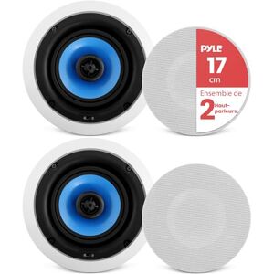 Pyle Enceinte Plafond/Murale16,5 cm-Puissance de Crête de 250 W-Son Stéréo Hi-Fi Double-Tweeter Pivotant à Dôme en Soie-Médium-Basse à Cône Poly- Enceinte Encastrable Plafond - Publicité Pyle Enceinte Plafond/Murale16,5 cm-Puissance de Crête de 250 W-Son Stéréo Hi-Fi Double-Tweeter Pivotant à Dôme en Soie-Médium-Basse à Cône Poly- Enceinte Encastrable Plafond - Publicité