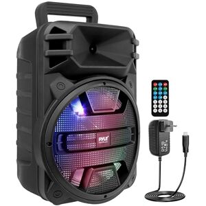 Pyle Système d’Enceinte Bluetooth Puissante Portable 30,48 cm- 800 Watts-Haut-Parleur de Karaoké-Entrées USB/FM/Bluetooth/Aux/Micro et Batterie Rechargeable Intégrée-Sono Portable - Publicité Pyle Système d’Enceinte Bluetooth Puissante Portable 30,48 cm- 800 Watts-Haut-Parleur de Karaoké-Entrées USB/FM/Bluetooth/Aux/Micro et Batterie Rechargeable Intégrée-Sono Portable - Publicité