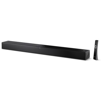 Sharp HT-SB304 Soundbar 2.0 Dolby Atmos + DTS Virtual:X, Bluetooth avec HDMI Arc/CEC, Puissance Totale de 180 W, 81 cm, Couleur Noire - Publicité Sharp HT-SB304 Soundbar 2.0 Dolby Atmos + DTS Virtual:X, Bluetooth avec HDMI Arc/CEC, Puissance Totale de 180 W, 81 cm, Couleur Noire - Publicité
