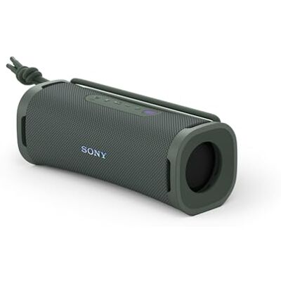 Sony ULT Field 1 Enceinte Portable sans Fil Bluetooth ULT Power Sound, Basses Profondes, IP67, étanche à l'eau/poussière et antichocs, Batterie 12h, Prise d'appel, extérieur, Voyage Gris Forêt - Publicité Sony ULT Field 1 Enceinte Portable sans Fil Bluetooth ULT Power Sound, Basses Profondes, IP67, étanche à l'eau/poussière et antichocs, Batterie 12h, Prise d'appel, extérieur, Voyage Gris Forêt - Publicité