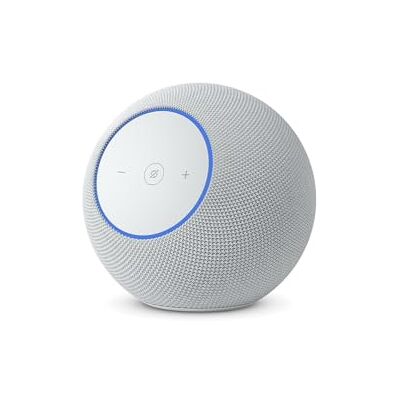 Amazon Echo Studio (nouvelle génération) : format compact, audio 3D immersif et Dolby Atmos (blanc), avec accès anticipé à Alexa+ - Publicité Amazon Echo Studio (nouvelle génération) : format compact, audio 3D immersif et Dolby Atmos (blanc), avec accès anticipé à Alexa+ - Publicité