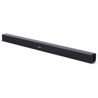 Sharp Ht-sb140 (MT) 150 W 2.0 Fin Montage Mural Barre de Son avec Bluetooth, HDMI Arc/CEC et télécommande – Noir - Publicité Sharp Ht-sb140 (MT) 150 W 2.0 Fin Montage Mural Barre de Son avec Bluetooth, HDMI Arc/CEC et télécommande – Noir - Publicité