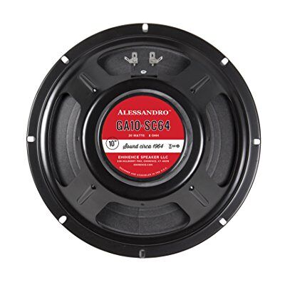 Haut-parleur Eminence GA10-SC64 - Guitare, 8Ω, 20W - Publicité Haut-parleur Eminence GA10-SC64 - Guitare, 8Ω, 20W - Publicité