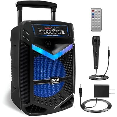 NOBU JAPAN Enceinte Portable Bluetooth - 800W, Lumières, Microphone, Radio FM - Publicité NOBU JAPAN Enceinte Portable Bluetooth - 800W, Lumières, Microphone, Radio FM - Publicité