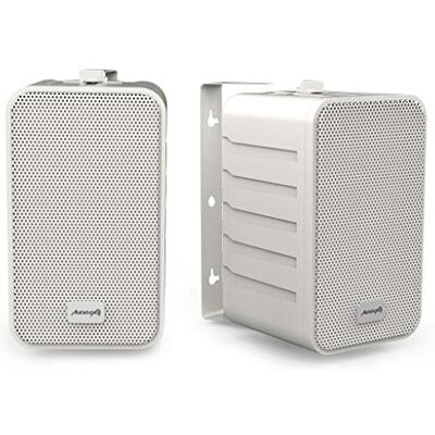 Audibax Pícolo PR-42W Enceintes Murales Stéréo 75W Blanc - Publicité Audibax Pícolo PR-42W Enceintes Murales Stéréo 75W Blanc - Publicité