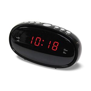 Denver Electronics CR-420 Horloge Numérique Noir Radio portable Radios portables (Horloge, Numérique, FM, LED, 1,52 cm (0.6"), Noir) - Publicité