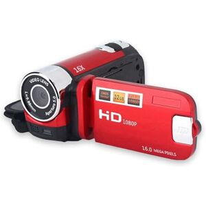 Ausla Caméscope Portable Full HD 16X DV Caméra Vidéo Numérique Écran de Rotation à 270 ° Prise en Numérique avec Zoom Night Shoot(Rouge) - Publicité Ausla Caméscope Portable Full HD 16X DV Caméra Vidéo Numérique Écran de Rotation à 270 ° Prise en Numérique avec Zoom Night Shoot(Rouge) - Publicité