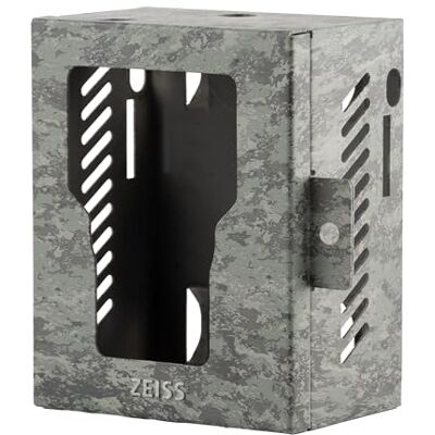 Zeiss SECACAM 1 Boitier de Protection en Métal Caméra de Chasse Etui de Protection Anti-vol Extérieur Camouflage Sécurité Maximale Etanche Durable Piège Photo avec détecteur de Mouvement - Publicité Zeiss SECACAM 1 Boitier de Protection en Métal Caméra de Chasse Etui de Protection Anti-vol Extérieur Camouflage Sécurité Maximale Etanche Durable Piège Photo avec détecteur de Mouvement - Publicité