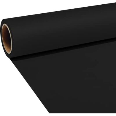 Joby Seamless Creator Background Paper, Photography Backdrop for Videos, Streaming, Interviews, Backdrops for Photoshoot, Photography Props, Size 1.35X11m, Black on Black, JB01881-BWW - Publicité Joby Seamless Creator Background Paper, Photography Backdrop for Videos, Streaming, Interviews, Backdrops for Photoshoot, Photography Props, Size 1.35X11m, Black on Black, JB01881-BWW - Publicité