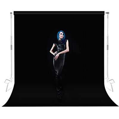 Selens Toile de fond pour photographie,Noir,200x300 cm,Tissu en velours résistant aux plis,Pour studio photo, portrait, accessoires pour animaux de compagnie, cadre de prise de vue,Lavable - Publicité Selens Toile de fond pour photographie,Noir,200x300 cm,Tissu en velours résistant aux plis,Pour studio photo, portrait, accessoires pour animaux de compagnie, cadre de prise de vue,Lavable - Publicité