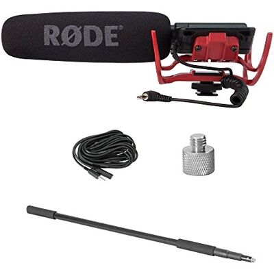 RØDE Rode VideomicPro Microphone sur Appareil Photo VideoMic Rycote Lyre Pack - Publicité RØDE Rode VideomicPro Microphone sur Appareil Photo VideoMic Rycote Lyre Pack - Publicité