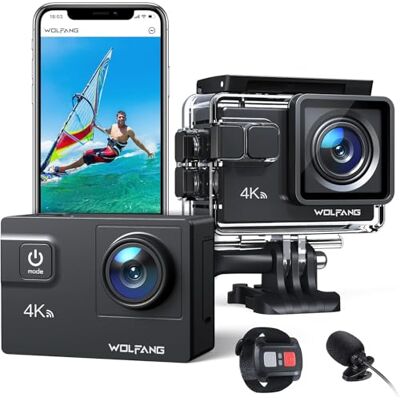 WOLFANG GA420 - Caméra vidéo compacte - Noir - Publicité WOLFANG GA420 - Caméra vidéo compacte - Noir - Publicité