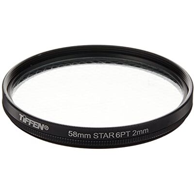 Tiffen 58STR62 58mm Star 6PT 2mm Filter - Publicité Tiffen 58STR62 58mm Star 6PT 2mm Filter - Publicité