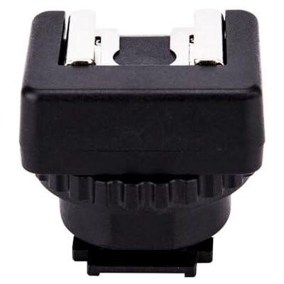 ayex MSA-MIS Adaptateur Cold Shoe compatible avec Sony Multi Interface Shoe (MIS) sur griffe de flash standard - Publicité ayex MSA-MIS Adaptateur Cold Shoe compatible avec Sony Multi Interface Shoe (MIS) sur griffe de flash standard - Publicité