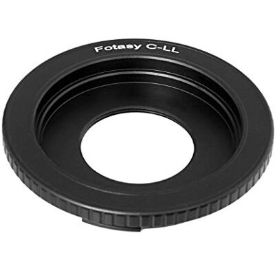 Fotasy Adaptateur d'objectif C Mount vers L, adaptateur d'objectif Cine Moive 16 mm vers L, adaptateur SL à monture C, compatible avec Panasonic S1 S1H S1R S4 S5 Leica SL SL2 TL2 TL Leica T Sigma fp - Publicité Fotasy Adaptateur d'objectif C Mount vers L, adaptateur d'objectif Cine Moive 16 mm vers L, adaptateur SL à monture C, compatible avec Panasonic S1 S1H S1R S4 S5 Leica SL SL2 TL2 TL Leica T Sigma fp - Publicité