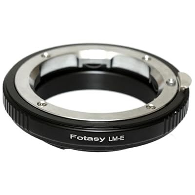 Fotasy Pro Leica M Adaptateur d'objectif vers Monture E, Leica M FE, Compatible avec Sony a7 a7R a7s II III IV a9 a7c Alpha 1 a6600 a6500 a6400 a6300 a6100 a6000 a5100 a5000 a3500 ZV-E10 - Publicité Fotasy Pro Leica M Adaptateur d'objectif vers Monture E, Leica M FE, Compatible avec Sony a7 a7R a7s II III IV a9 a7c Alpha 1 a6600 a6500 a6400 a6300 a6100 a6000 a5100 a5000 a3500 ZV-E10 - Publicité